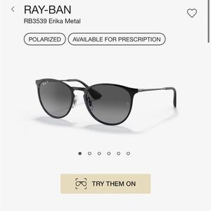 RAY-BAN / RB3539 Erika Metal